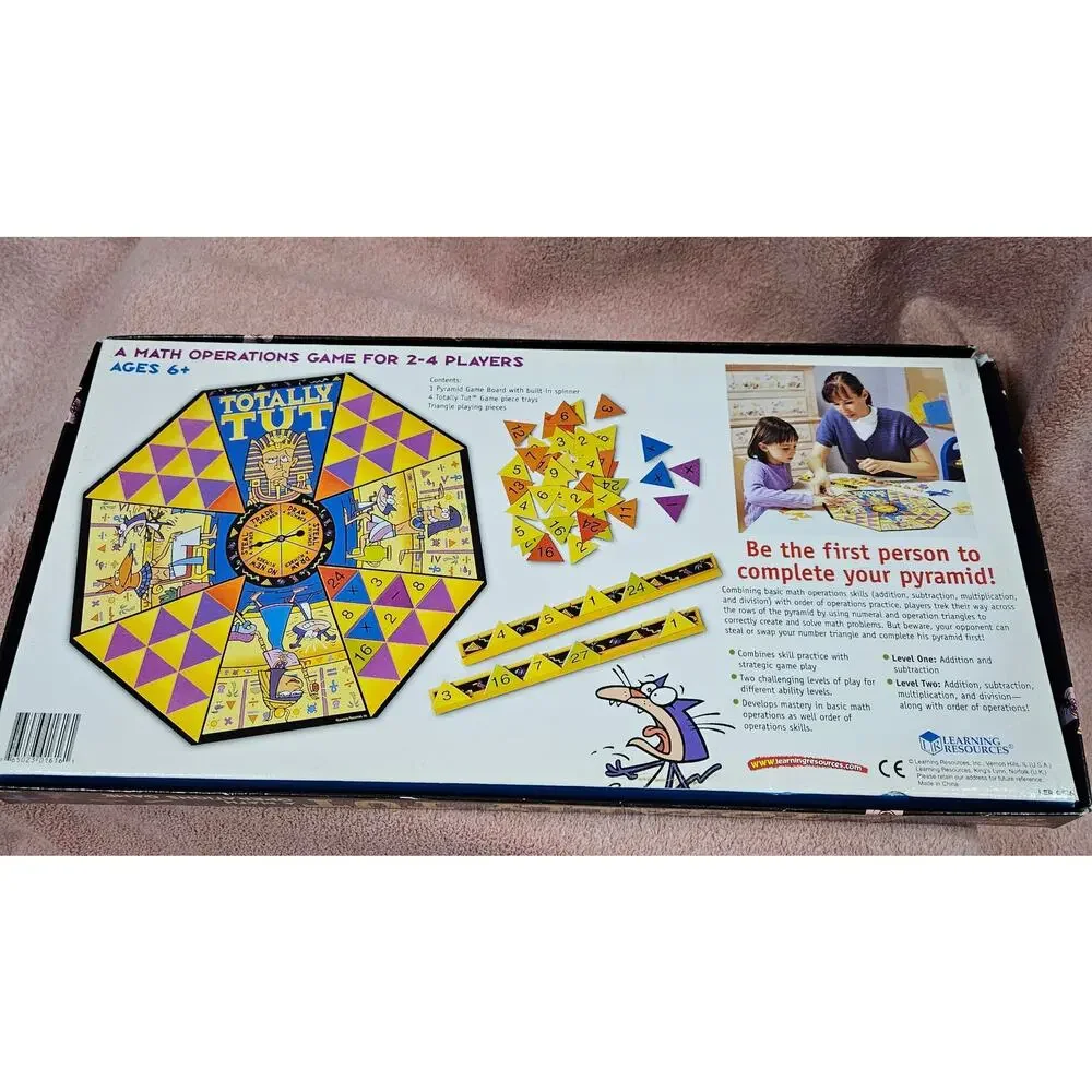 Totally Tut A Math Operations Game by Learning Resources (homeschooling game)